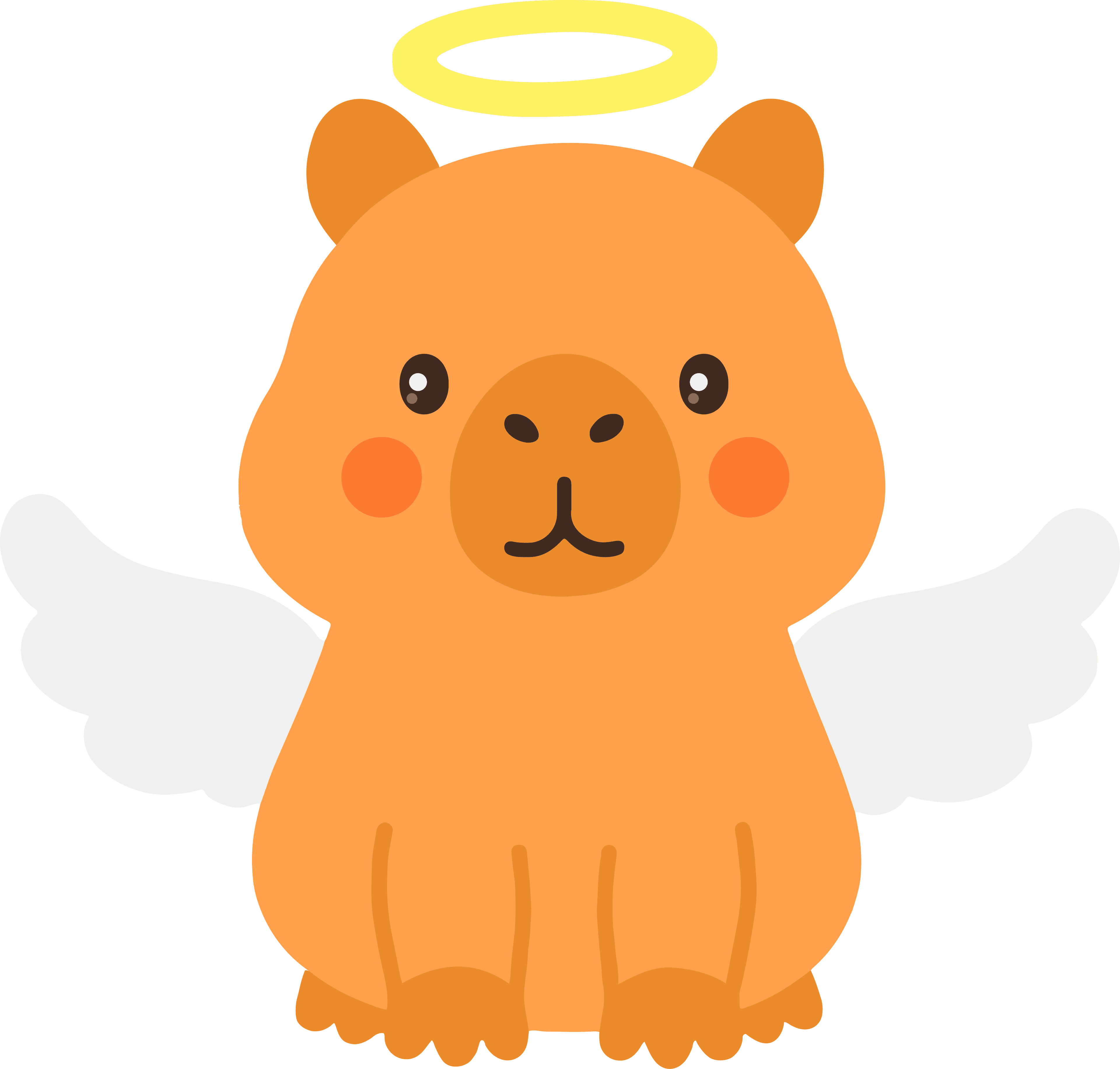 Cappy the capybara mascot